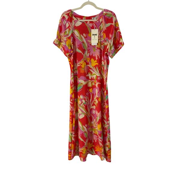 Tyler Boe Lynn Silk Dress NWT size large - Picture 1 of 6